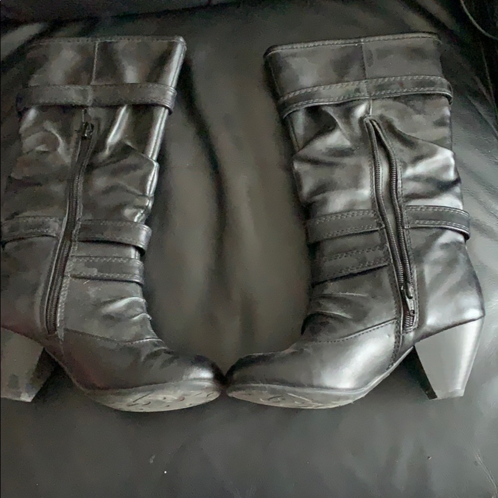 Call it Spring black boots - Picture 4 of 5